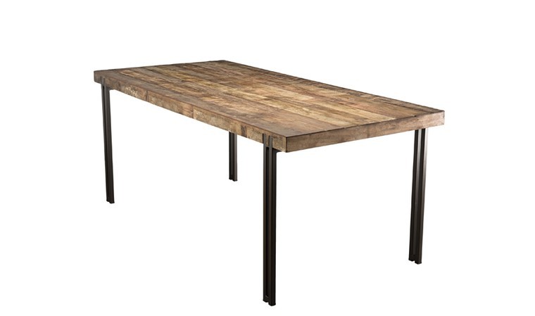 Table à manger en bois recyclé 200 cm - Thekku