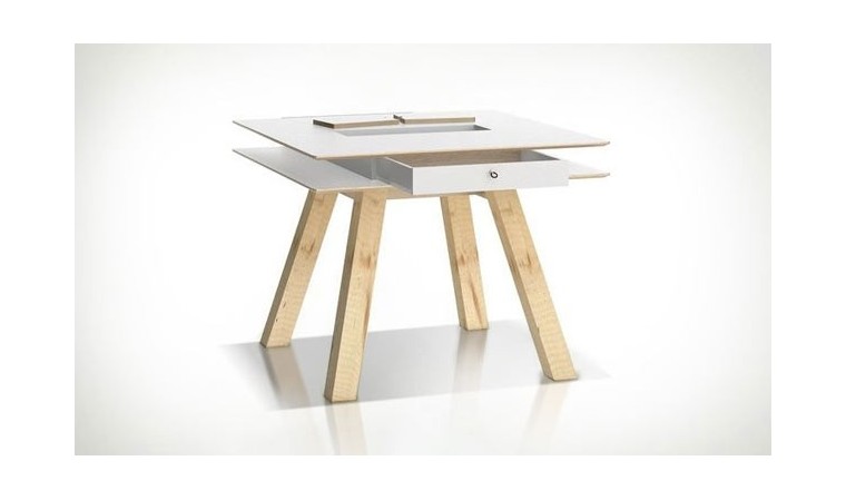 Table de cuisine carrée design