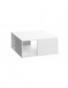 Table basse sur roulettes