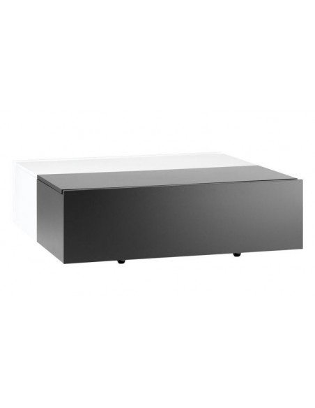 Table basse design bois YU- Salon design discount - table basse design pas cher noir et blanc