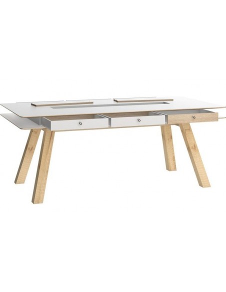 Table design blanche 200 cm