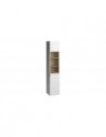 Vaisselier design blanc porte en verre