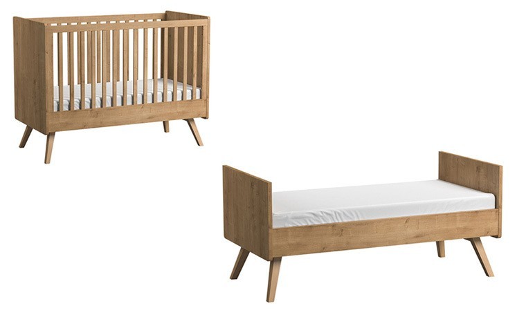Chambre Bebe Complete Evolutive Vintage Vox 70 X 140 Cm