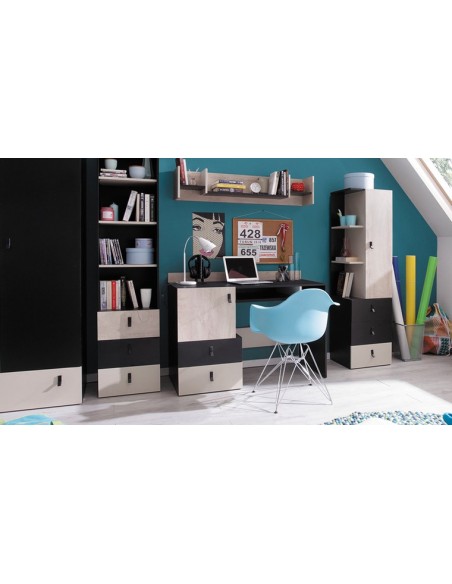 Bureau noir enfant