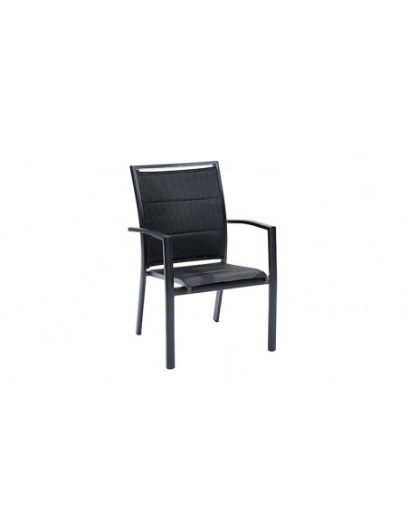 Fauteuil de jardin design noir