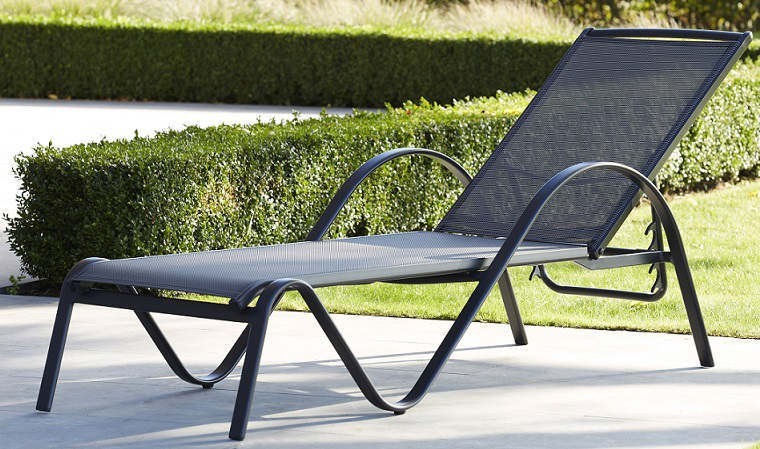 Bain de soleil Sunset gris anthracite design