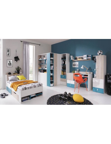 Chambre complète enfant bleu