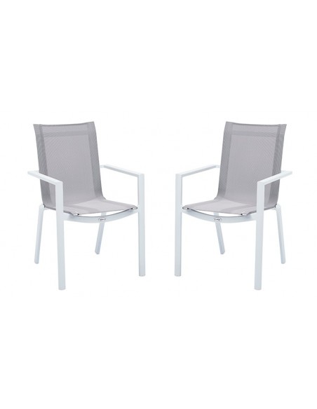 Fauteuil de jardin blanc design