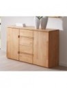 Commode design en bois massif
