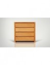 Commode en bois massif pas cher