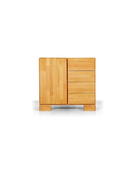 Commode en bois massif contemporaine