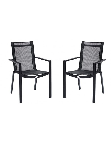 Fauteuil de jardin noir