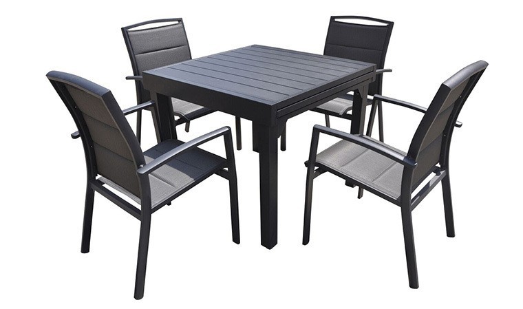 Table Jardin Extensible en Aluminium