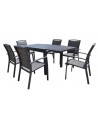 Salon repas de jardin contemporain