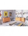 Commode vintage scandinave en bois