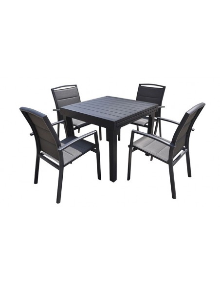 table jardin aluminium modulo