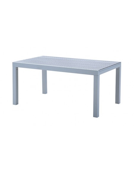 table de jardin en alu avec rallonges