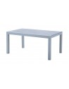 table de jardin en alu avec rallonges