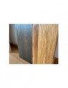Table basse chene noir