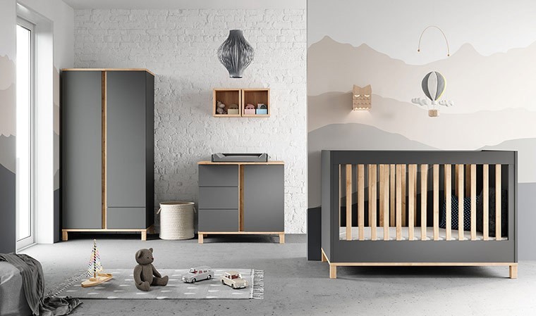 Lit Evolutif Design Chambre Bebe Et Enfant 70 X 140 Cm Altitude