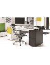 Bureau modulable ado blanc et noir