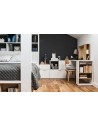 Commode basse blanche
