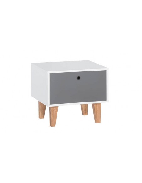 Chevet en bois avec tiroir chambre enfant design scandinave Concept