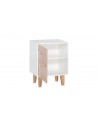 Meuble de rangement coloré en bois chambre ado