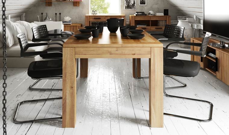 Table Extensible En Chene Massif Warehouse House And Garden