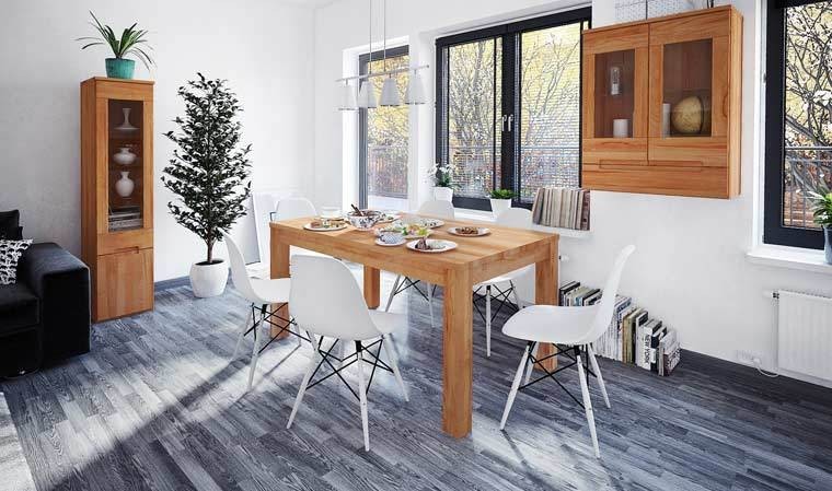 Table Extensible Scalabe en Bois Massif Naturel - Souffle d