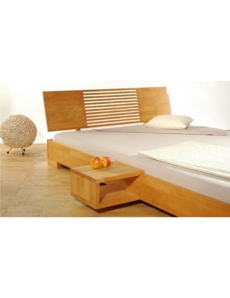 lit japonais en bois
