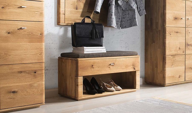 Banc pratique meuble pour chaussure fonctionnel - Braga