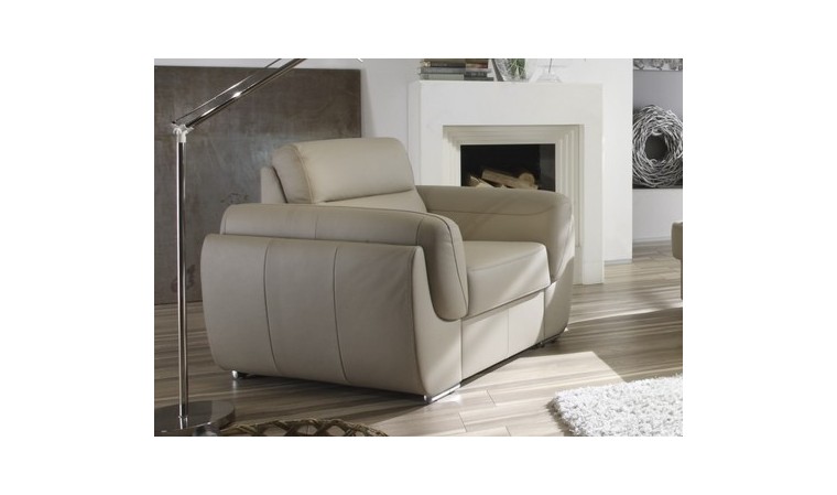 Fauteuil cuir CHAMBORD