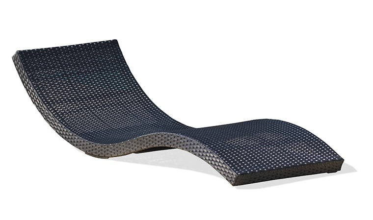 bain de soleil résine tressée noire