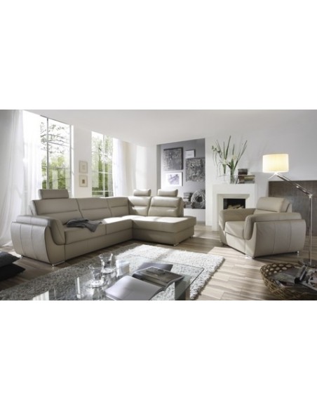 Fauteuil cuir CHAMBORD