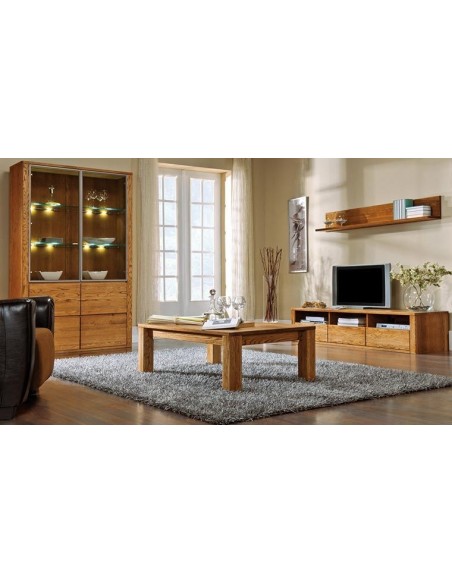 Vaisselier contemporain en bois 4 portes