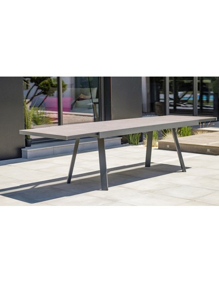 table extensible plateau ceramique