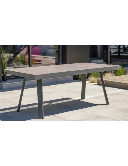 table extensible plateau ceramique