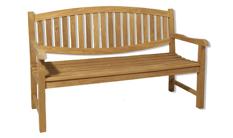 Banc Dexterieur Design En Teck 3 Places Assises Delhi