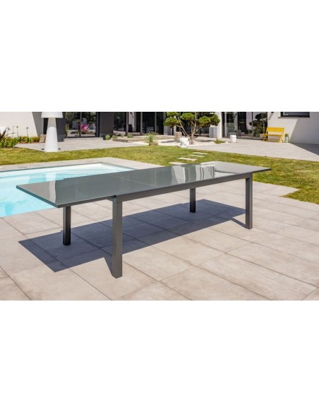 Table de jardin extensible