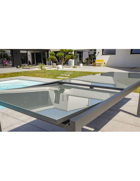 Table de jardin extensible