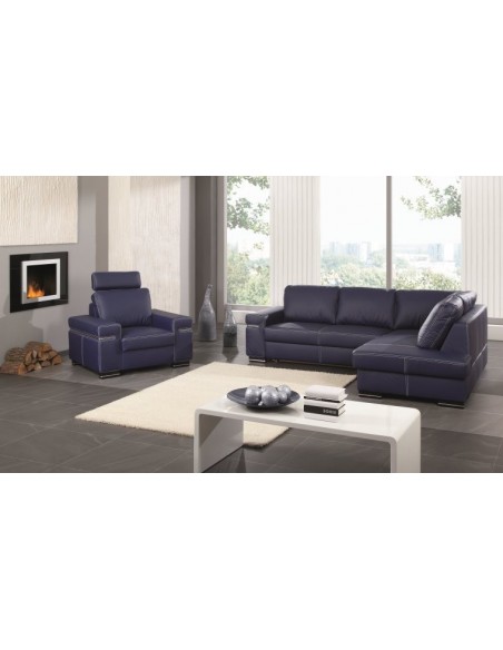 Fauteuil cuir RICHELIEU - Fauteuil cuir italien