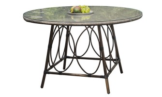 Table jardin ronde