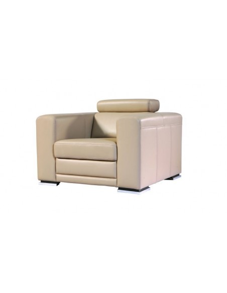 Fauteuil cuir SEVILLE