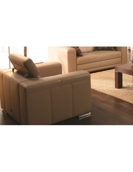 Fauteuil cuir SEVILLE