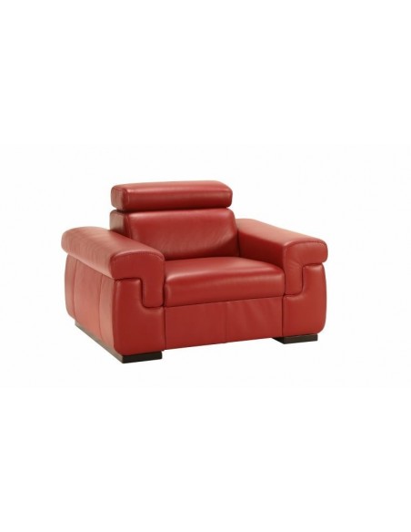 Fauteuil cuir VALENCE - Fauteuil cuir design