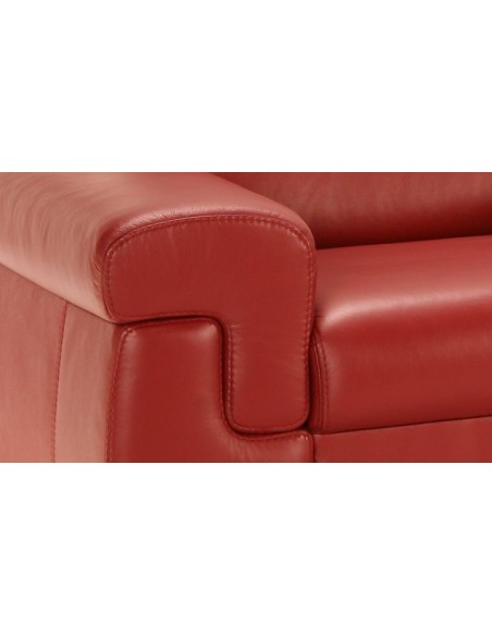 Fauteuil cuir VALENCE - Fauteuil cuir design