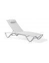 chaise longue figari blanche