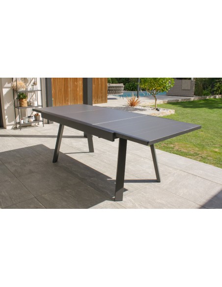 table de jardin extensible stockholm alu