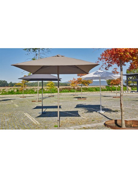 Parasol carré anthracite eolo